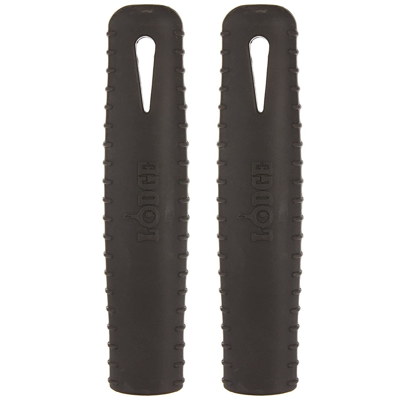 Lodge Hot Pot Skillet Handle Holder Silicone Non-Slip Pack of 2 Black